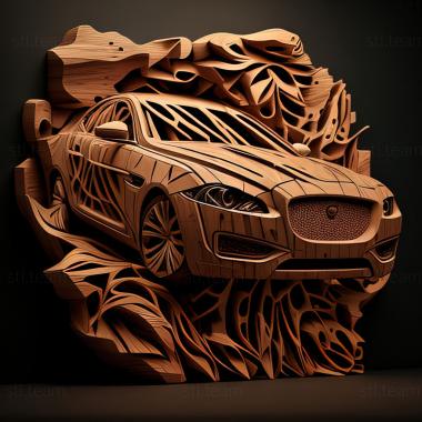 3D model Jaguar XJ (STL)